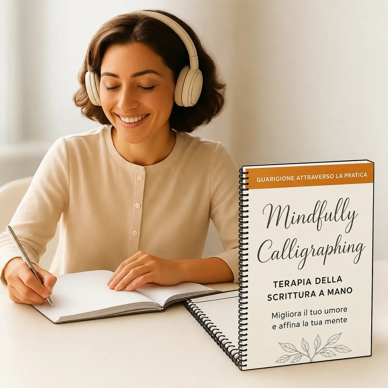 Kit completo di quaderni Mindfully Calligraphing